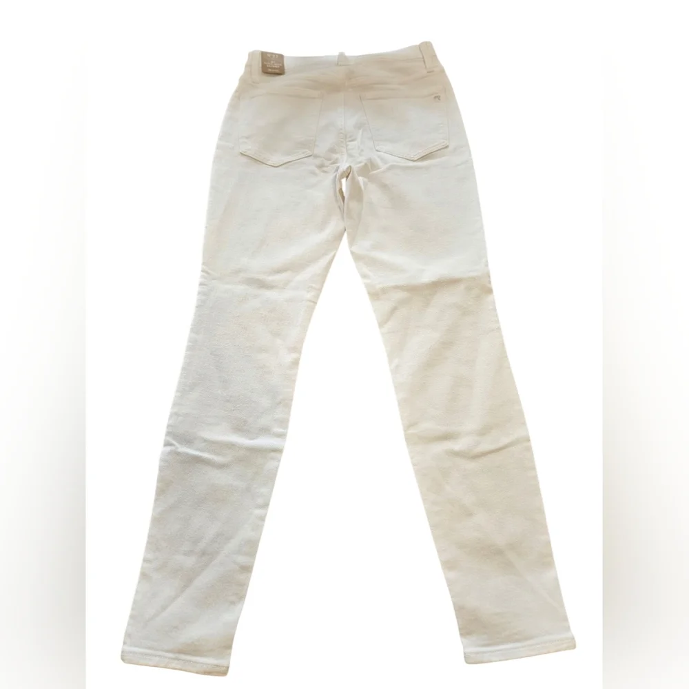 Women's Madewell White 9” High-Rise Skinny Jean Waist 27" New With Tags - Picture 2 of 5